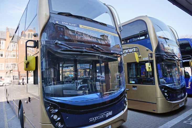 Stagecoach West Alexander Dennis Enviro400MMC 10985 Gold